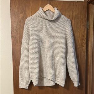 Old Navy | Cozy Cream Turtleneck Sweater